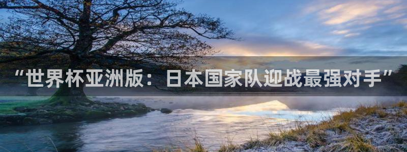 2026世界杯官网:“世界杯亚洲版:日本国家队迎战最强对手”